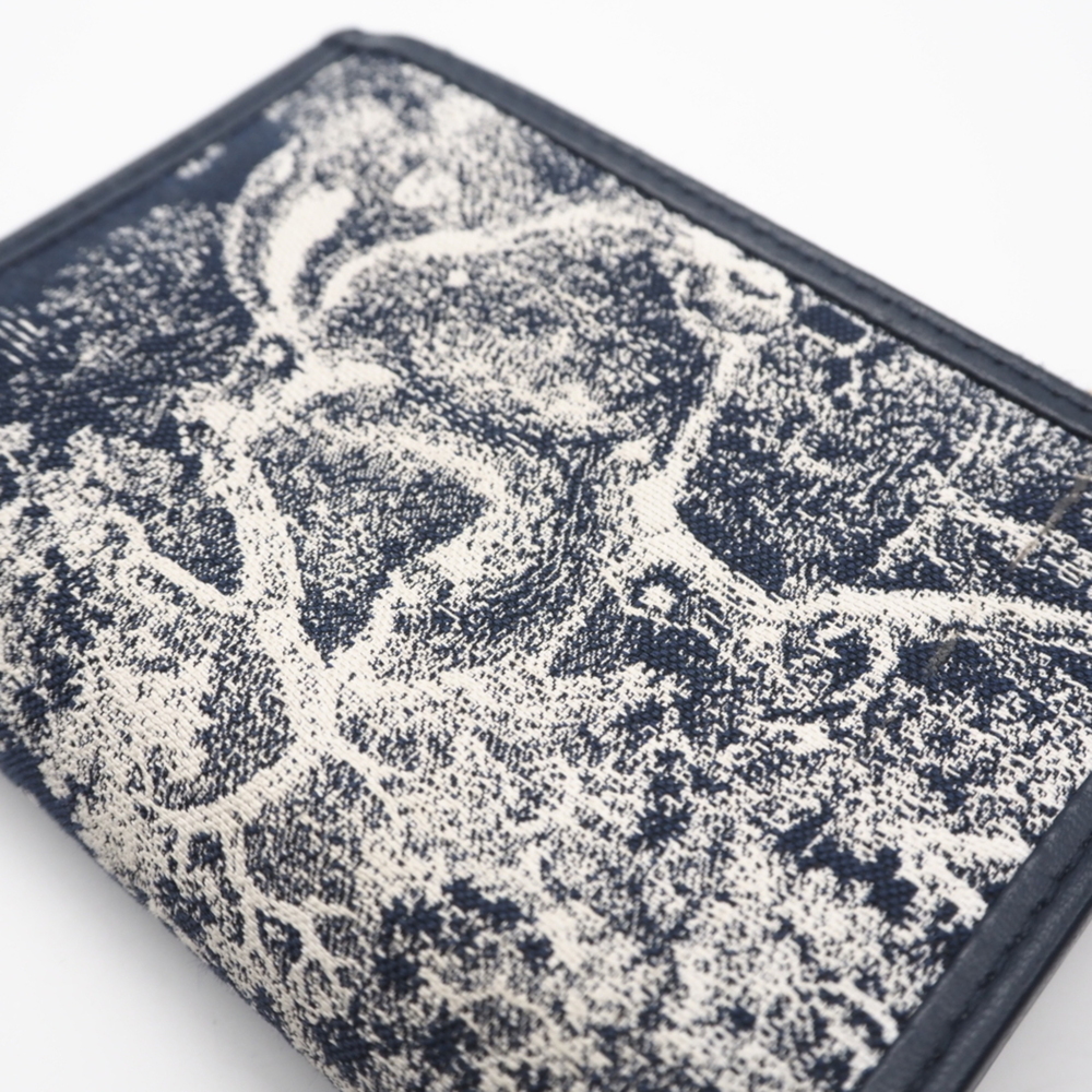 Christian Dior Dior Toile de Jouy Reverse Jacquard 30 Montaigne Dahlia Wallet... - Picture 4 of 16